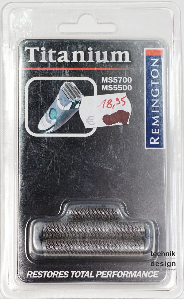 Remington Scherfolienmagazin - Titanium SP95 (SP 95) MS5500 MS5700