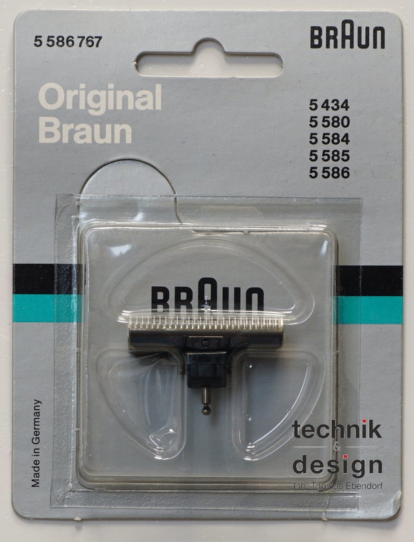 Braun Original Flex Control Klingenblock 585 / 586