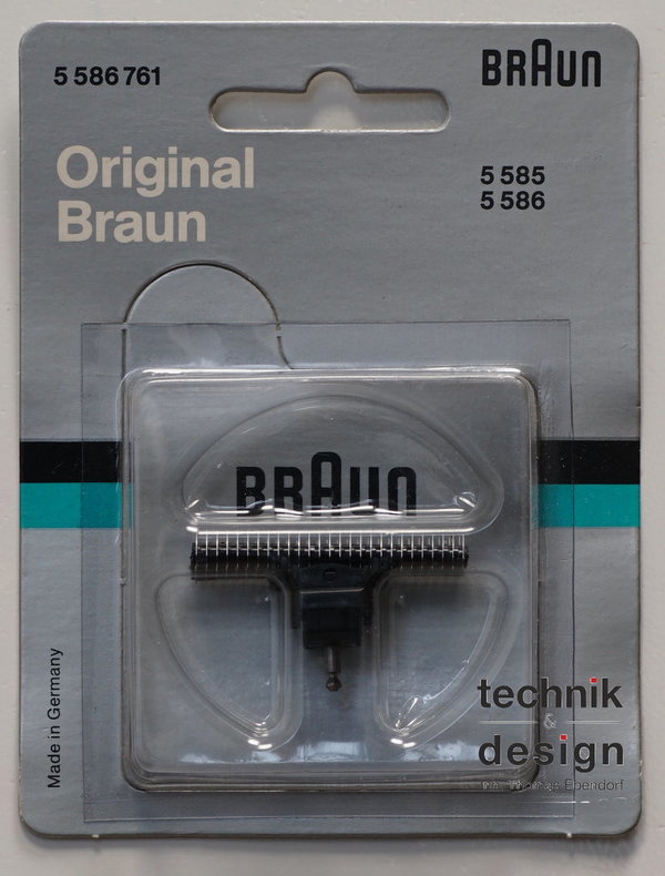Braun Original Flex Control Klingenblock lang 585 / 586