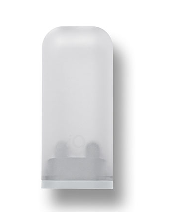 Original Braun Oral-B  Halterung für zwei iO-Aufsteckbürsten mit Kappe weiß, Transportbox