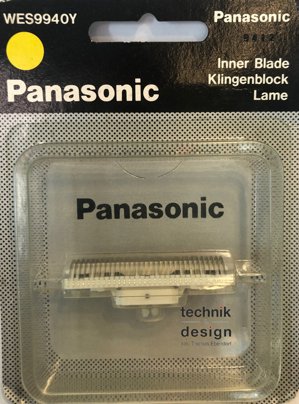 Panasonic WES9940Y Original Klingenblock Schermesser für ES809,....